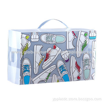 PP Shoe Box, Customized Sizes and Printing Ways Available, 15-year Manufacturer